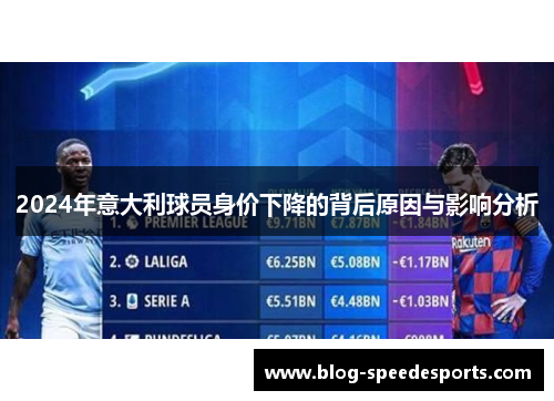 2024年意大利球员身价下降的背后原因与影响分析